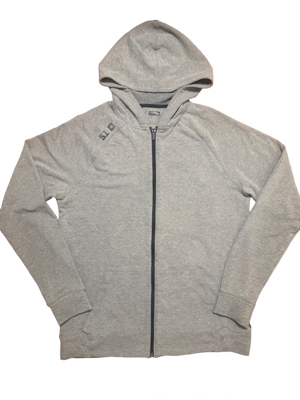 5.11 Tactical Lightweight Gray Zip-Up Hoodie Sweater